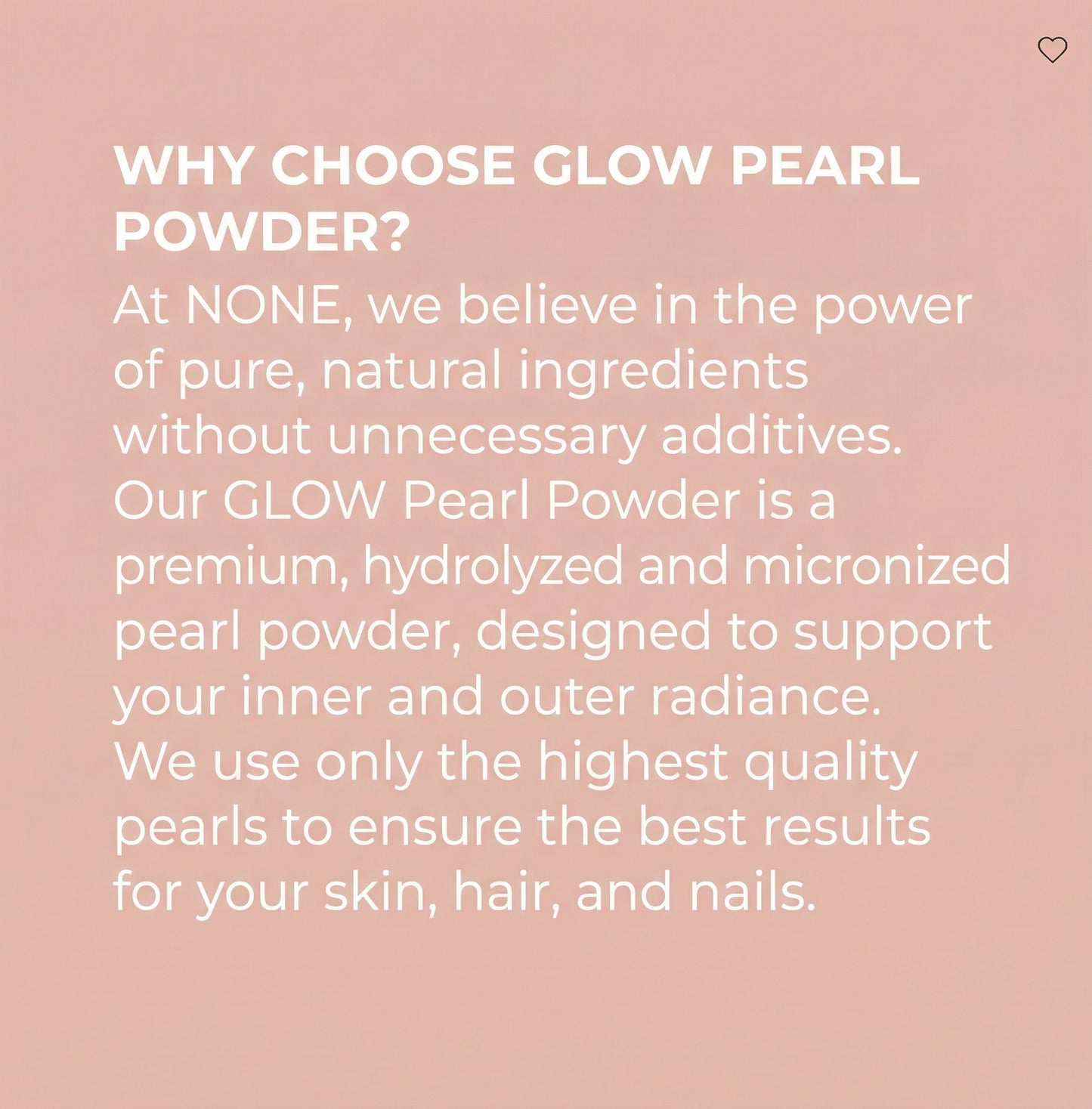 Pearl Powder | Glow